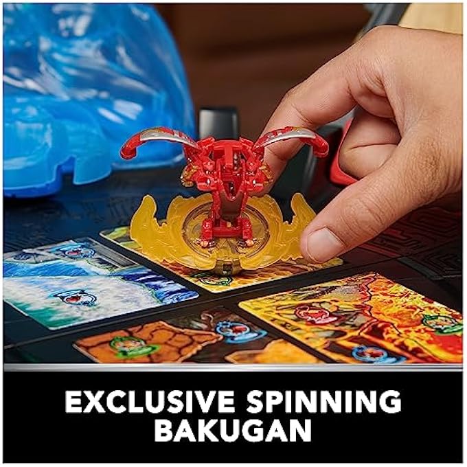 BAKUGAN BATTLE ARENA WITH EXCLUSIVE SPECIAL ATTACK DRAGONOID, CUSTOMISABLE, SPINNING ACTION FIGURE AND PLAYSET, KIDS TOYS FOR BOYS AND GIRLS 6 AND UP - Image 3